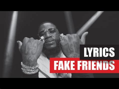 gucci mane fake friends lyrics|gucci mane rap song.